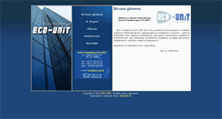 Desktop Screenshot of eco-unit.pl